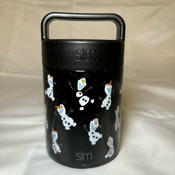 Simply Modern Frozen Olaf 12oz Food Container Hot Cold Food Storage School Kids - Picture 7 of 12